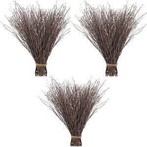 6065 120 PCS Natural Dried Birch Twigs Branches 16 Inch Plants Decorative